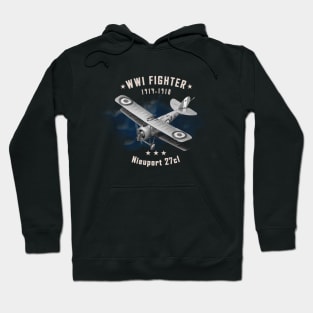 Nieuport WWI Fighter aircraft Hoodie